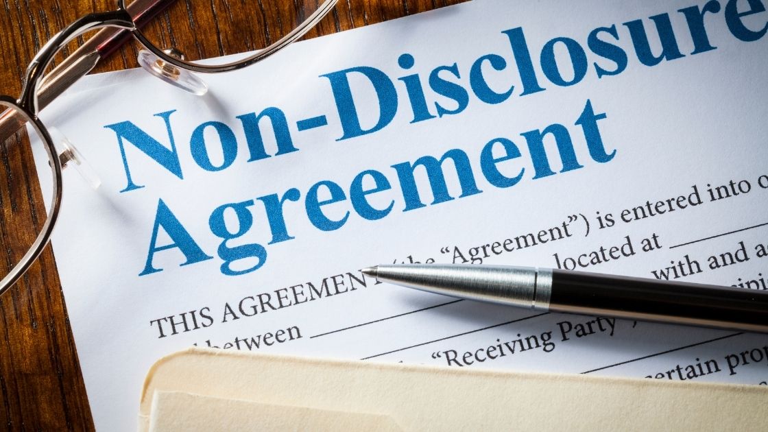 A non-disclosure agreement or NDA